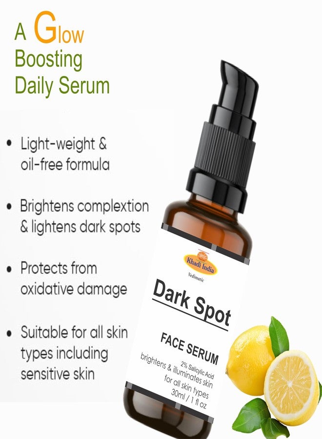 Vedimatic Khadi 100% Pure Natural Dark Spot Serum With 10% Vitamin C & More | | For Dull Skin | Beginner Friendly, For All Skin Types | 100% Vegan 30ml. - Image 5