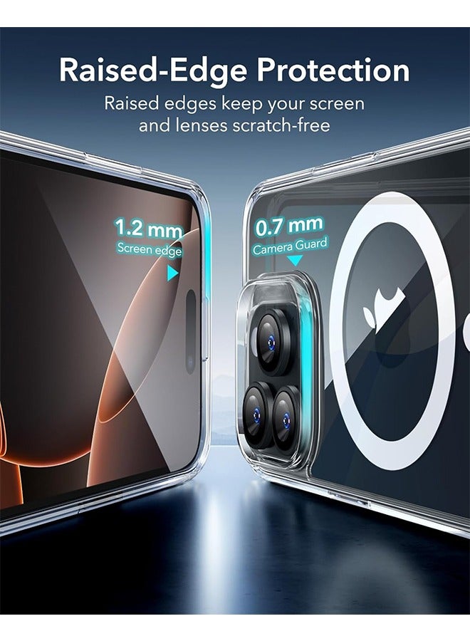 إكس ليفيل غطاء ماج سيف لهاتف آيفون 16 برو ماكس مع مغناطيسات قوية، مقاوم للصدمات بدرجة عسكرية، مضاد للأصفر ومضاد للخدش، نحيف للغاية - Image 5