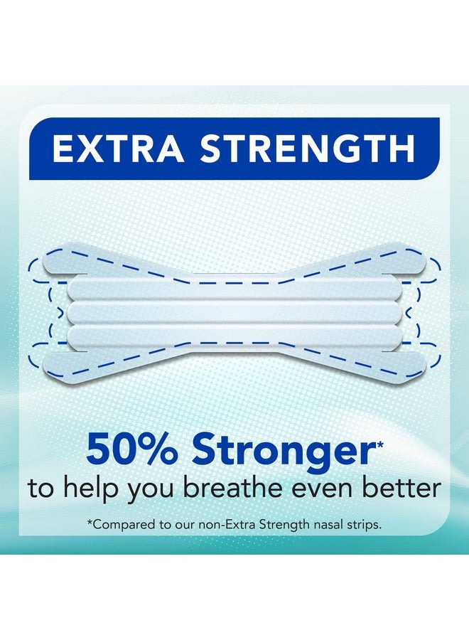 Instaclear Extra-Strength Nasal Breathing Strips Clear 50 ct | Works Instantly, Nasal Congestion Relief, Stops Snoring, Cold & Allergy - Image 5