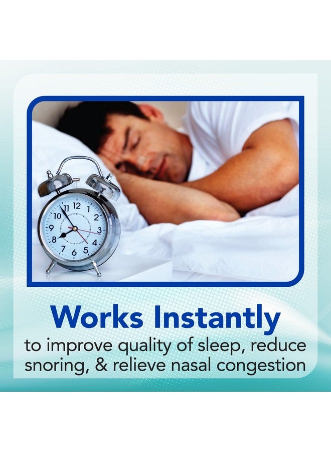 Instaclear Extra-Strength Nasal Breathing Strips Clear 50 ct | Works Instantly, Nasal Congestion Relief, Stops Snoring, Cold & Allergy - Image 4