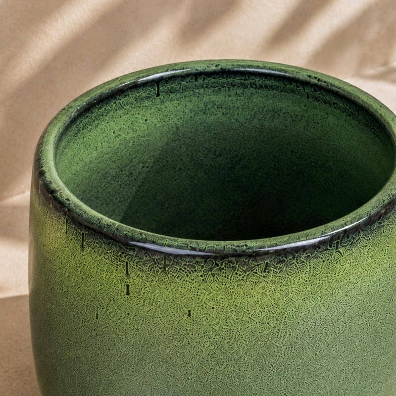 Pan Home Bespoke Terracotta Planter - Green - 221MTV9900174 - Image 2