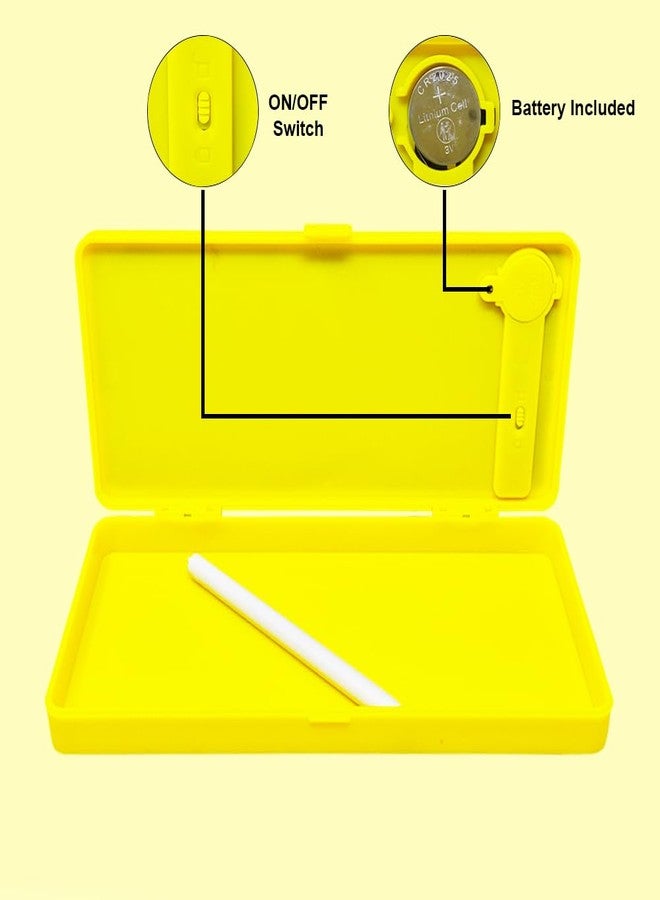 PARTEET Magical Unique Pencil Box with LCD Screen Writing Pen with Erase Button and Birthday Party Return Gift, Pencil Box, Pencil Box for Kids Random Color. - Image 2