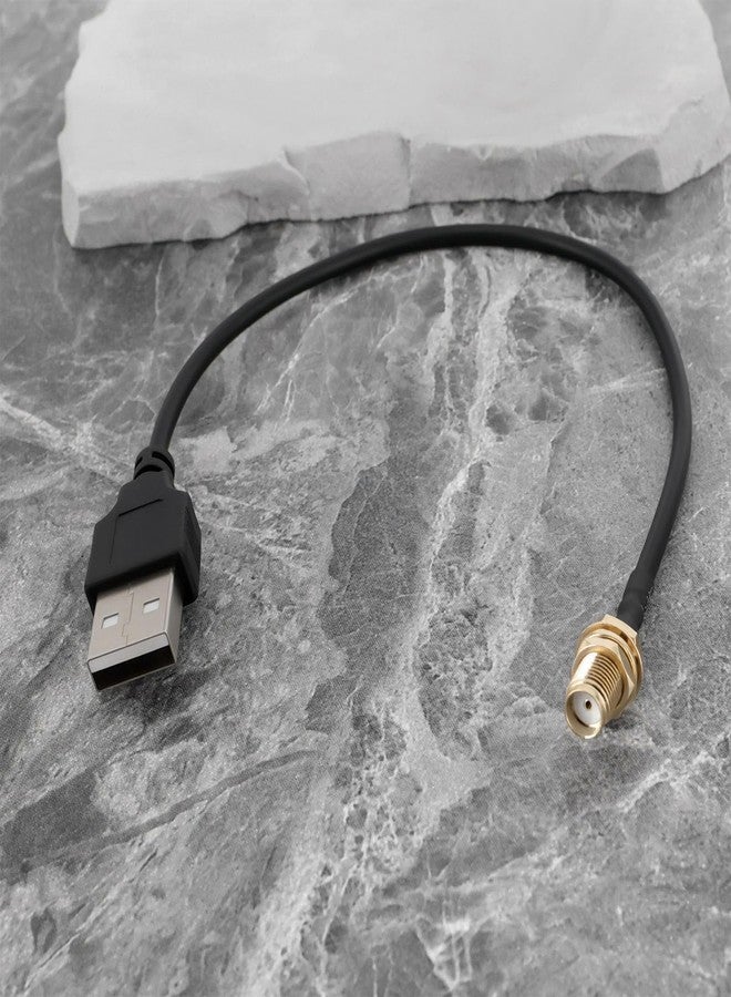 مايكرو تريدرز موصل كابل محوري من نوع SMA أنثى إلى USB من Micro Traders، قطعتان، طوله 20 سم، مناسب لتصحيح أخطاء الأجهزة الإلكترونية ونقل الإشارات والأجهزة اللاسلكية. - Image 5