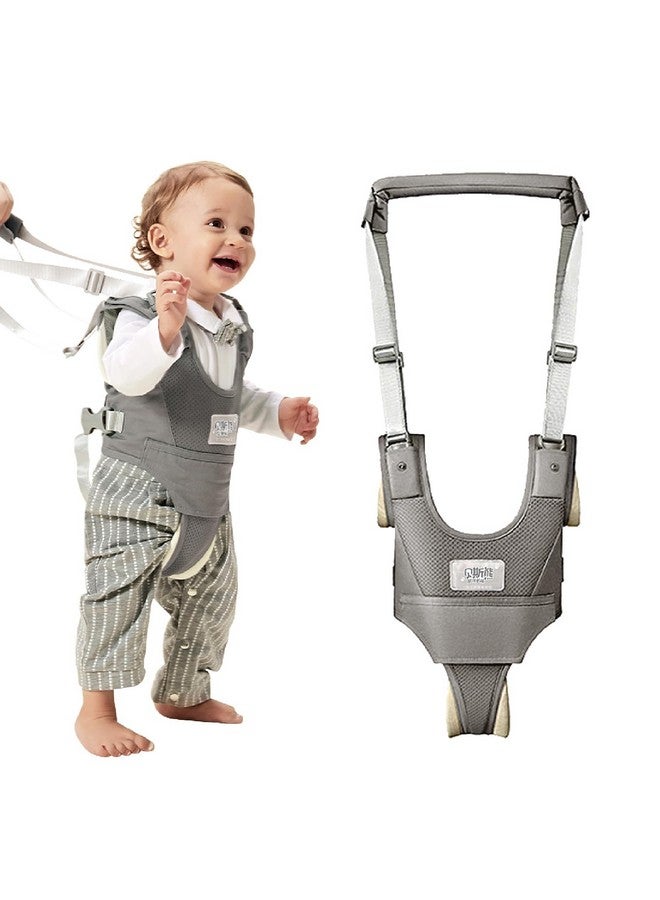 Bethbear Baby Walking Harness-Handheld Assistant Belt- Toddler Infant Walking Aid for Trainer & Support 7-24 Month Old (summer-Gray-1819) - Image 1