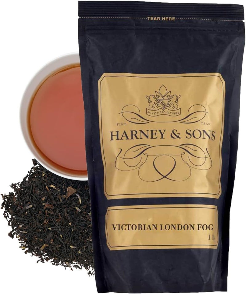 Harney & Sons Victorian London Fog, Loose tea, 16 ounce