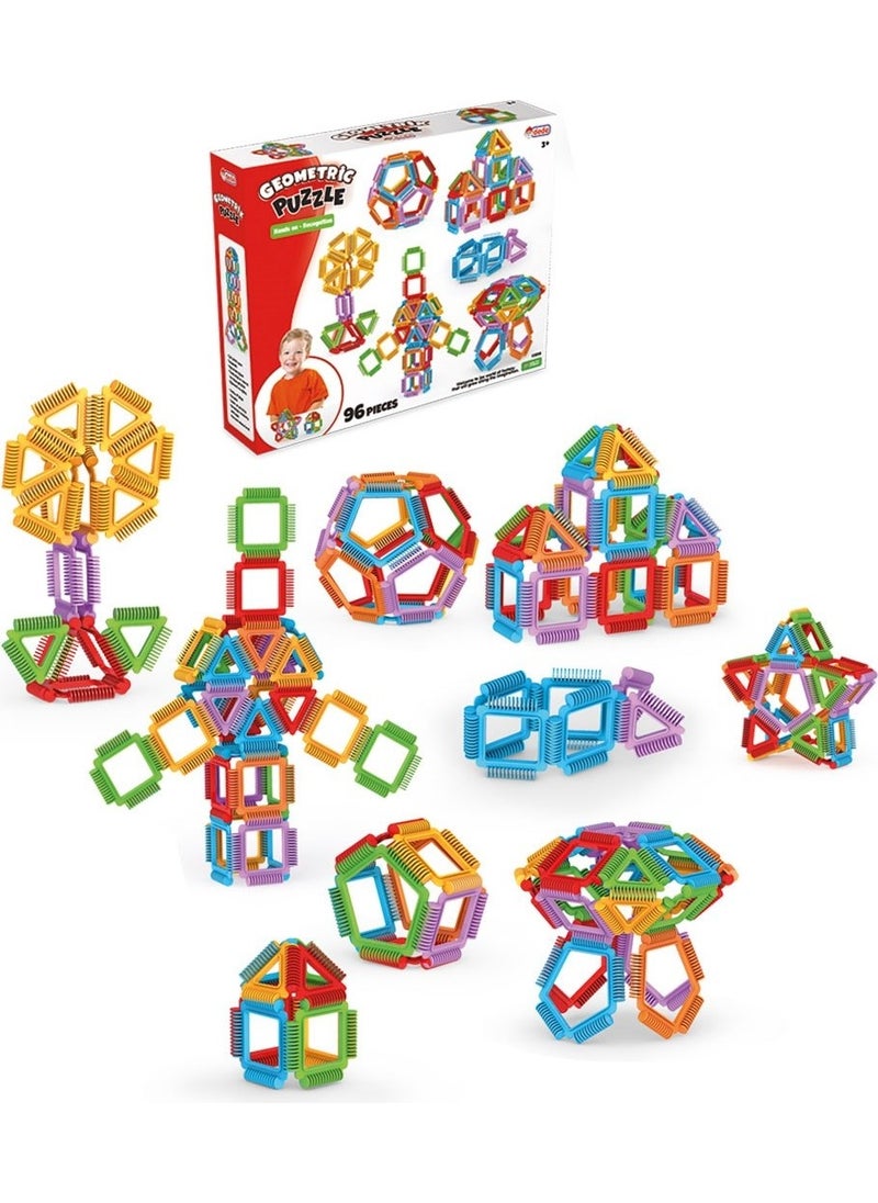 dede GEOMETRIC PUZZLE 96 Pieces  - Image 1