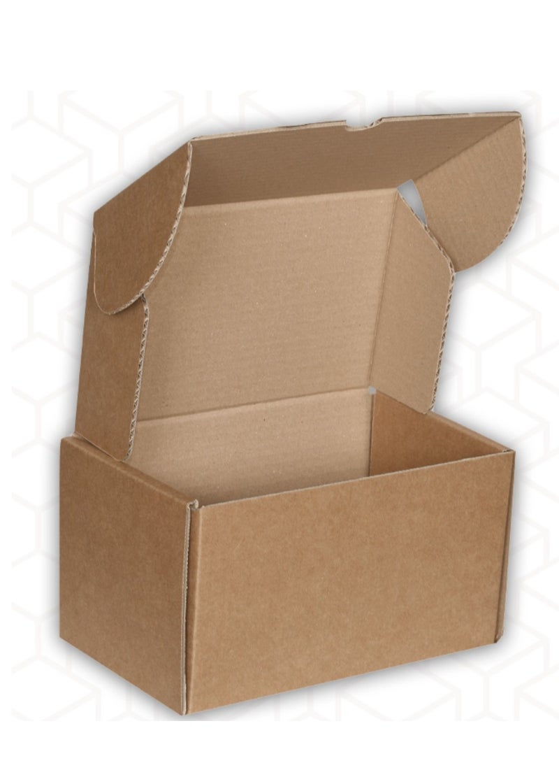 Generic 10 Pcs Of Empty 3 Ply Cardboard Boxes 22x14x13cm  - Image 3