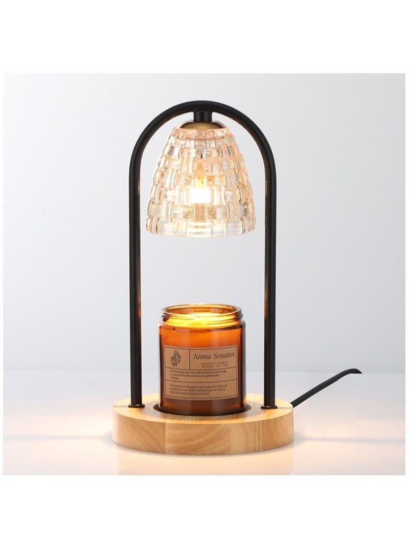 كابتن تيك Lamps Table lamps Candle Warmer Lamp, Dimmable Lantern with Timer, Wax Melt for Scented Candles, Compatible with Small & Large Jar, with 2 Light Bulbs - Image 4