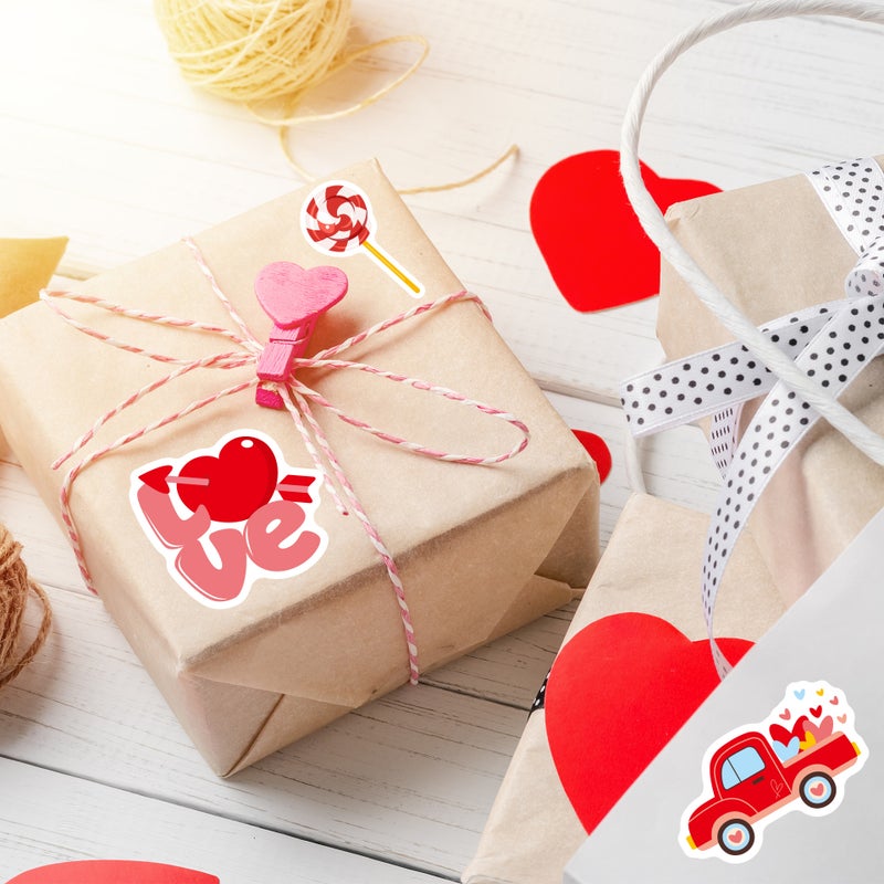 Children's Anime Cute Cartoon Valentine's Day Love Heart Interactive Educational Puzzle DIY Face Stickers - Image 4
