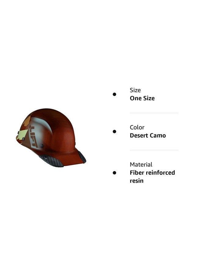 LIFT Safety LIFT Safety DAX Fifty 50 Cap Style Hard Hat Ratchet Suspension Desert Camo Gloss 