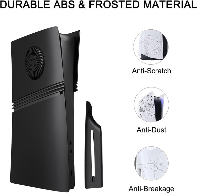 Megadream Faceplate for PS5 Pro Digital Version, Anti-Scratch Dustproof Case Replacement, Cover Skin Fit for PS5 Pro Console, Plates for PS5 Pro Accessories, Easy Installation - Image 2