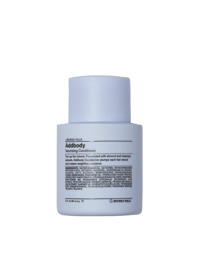 J Beverly Hills Blue Addbody Volumizing Conditioner With Rosemary Oil For Hair Growth 3 Oz - Image 2