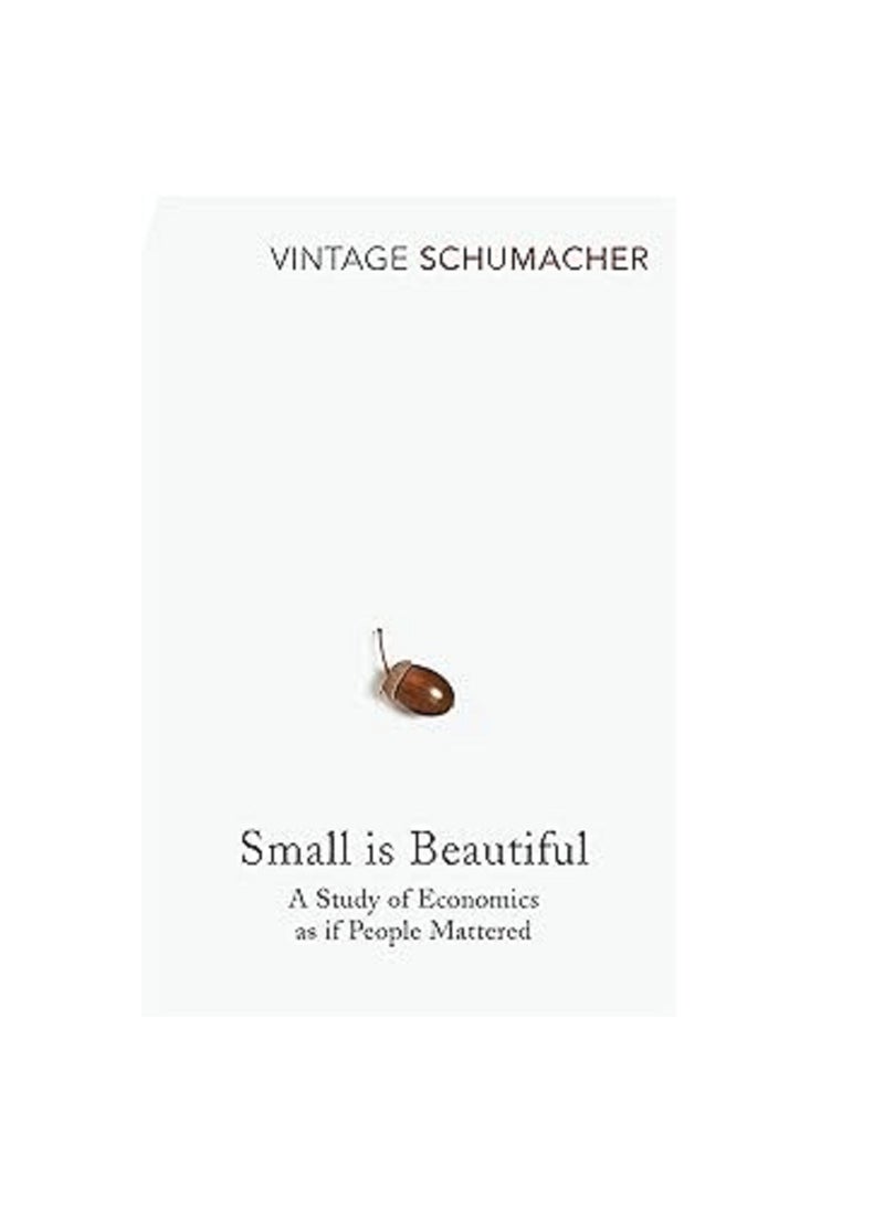 Book Small Is Beautiful 