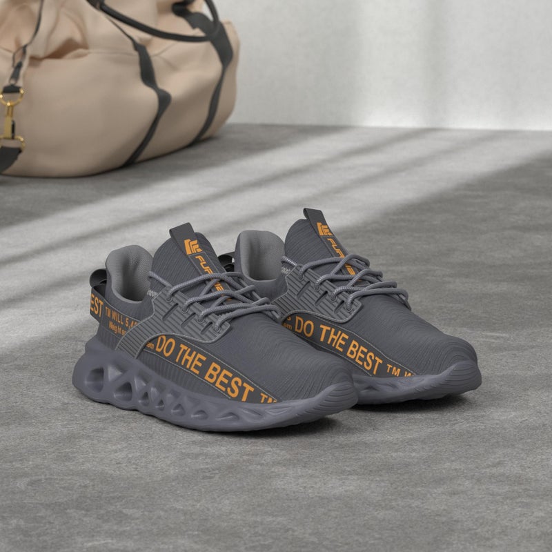 Furuian Steel Toe Shoes for Men Lightweight Indestructible Work Sneakers for Women Puncture Proof Comfortable Slip On Safety Shoes for Industrial,Coustruction Grey - Image 3