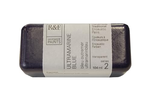 R&F Artist Encaustic Paint, Ultramarine Blue, 104 ml - Image 1