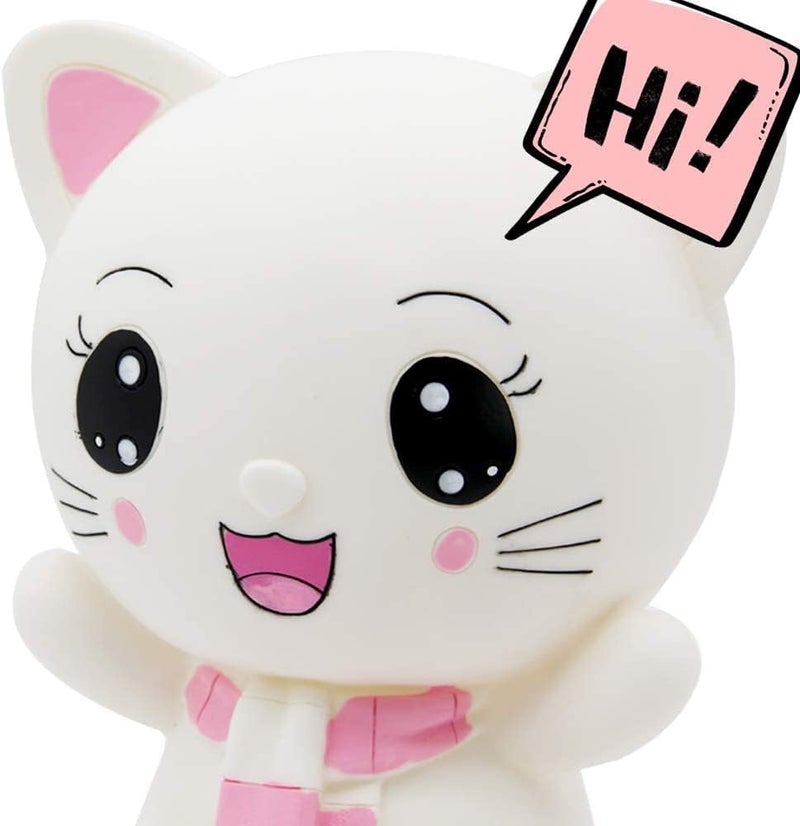 H&W Kitten Money Bank (Pink), Shatterproof Cat Piggy Bank, First Coin Bank, Best Christmas Birthday for Kids Boys Girls Home Decoration (WK19-D3) - Image 5