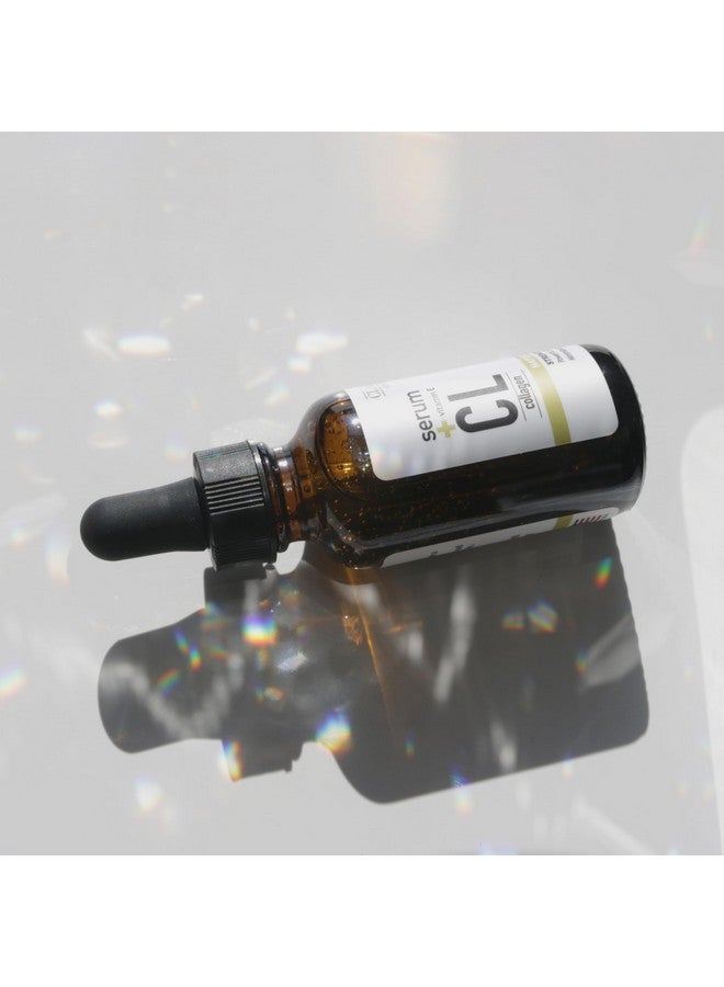 كلارا نيويورك سيروم الوجه CLARA'S NEW YORK 7 X Collagen مع السيراميد وحمض الهيالورونيك وفيتامين E لشد البشرة وترطيبها وتقليل الخطوط الدقيقة، 30 مل/1 أونصة سائلة - صنع في الولايات المتحدة الأمريكية - Image 4