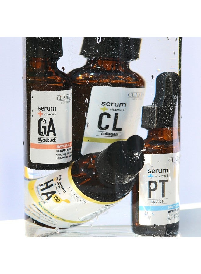 كلارا نيويورك سيروم الوجه CLARA'S NEW YORK 7 X Collagen مع السيراميد وحمض الهيالورونيك وفيتامين E لشد البشرة وترطيبها وتقليل الخطوط الدقيقة، 30 مل/1 أونصة سائلة - صنع في الولايات المتحدة الأمريكية - Image 5