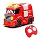 AEROQUEST Remote Control Car for Toddlers 13 Fire Truck Toy for Ages 24 Lights Sounds Emergency Cars Preschoolers Fire Engine for Boys Girls - Image 2