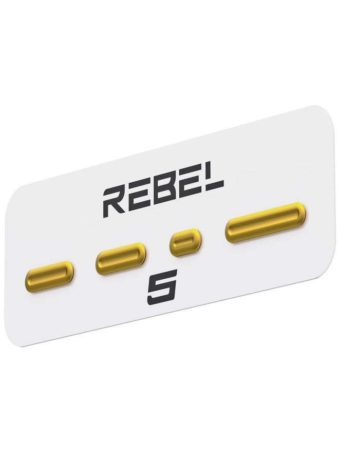 REBEL - GEN6/GEN5 Metal Components Upgrade Kit, CNC Aluminum Set, Lens Ring, Buttons, Logo for iPhone 16 Pro Max/16 Pro/15 Pro Max/15 Pro/14 Pro Max, FLEX (Matte Gold) - Image 3