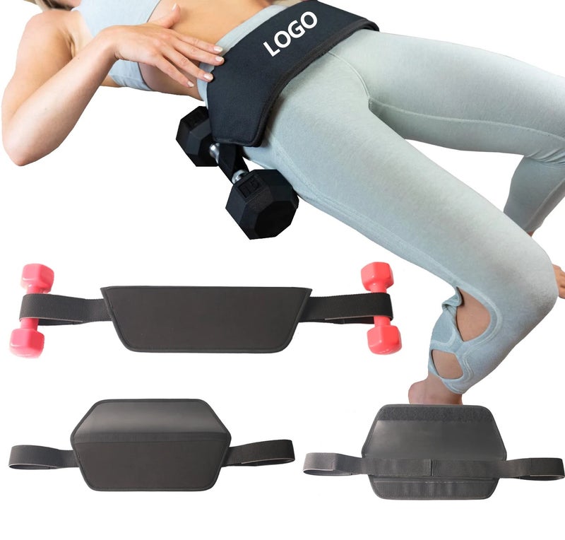 Bluejw Adjustable Gym Hip Thrust Belt - Sport Fitness Dumbbell Hip Thrust Pad, Butt Training Band & Waist Trimmer for Squats - Image 2
