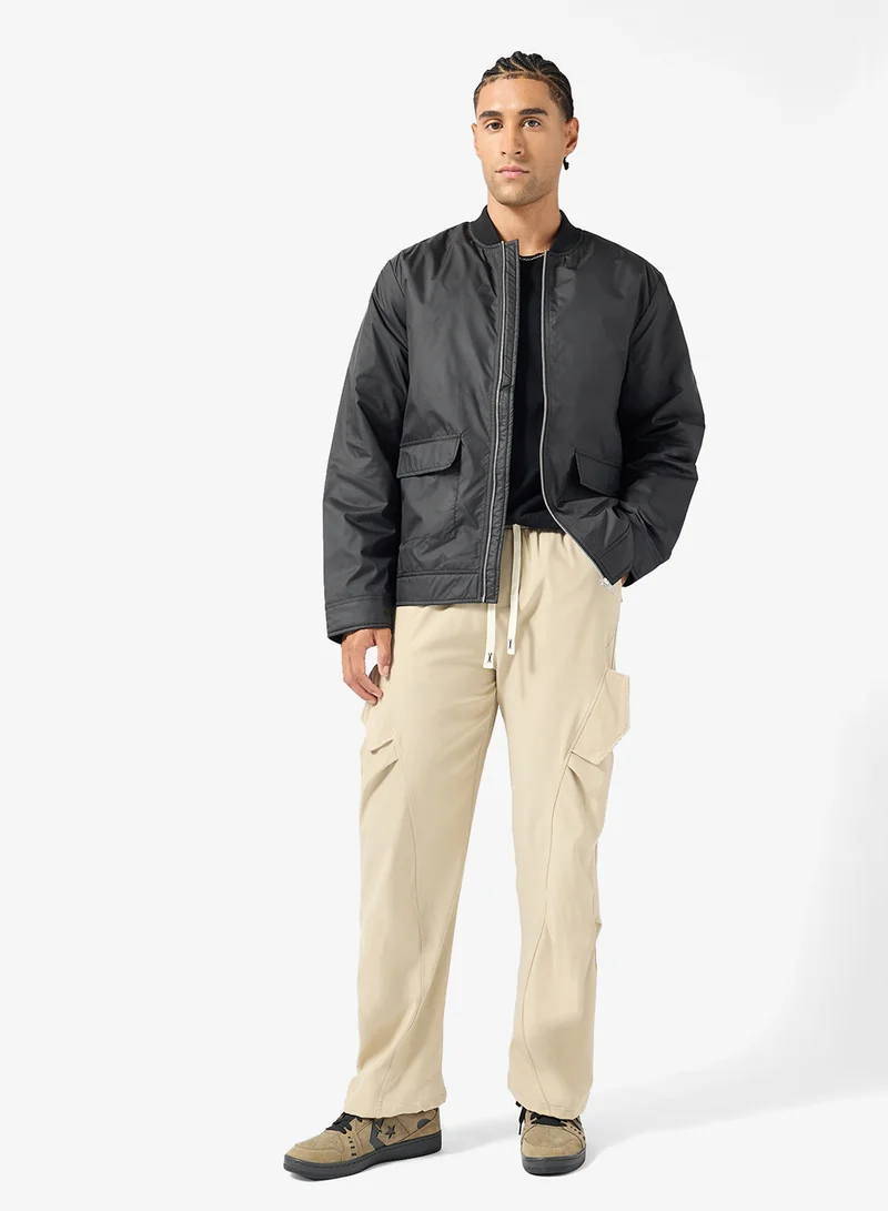 سفنتي فايف بنطلون كارجو واسع برباط