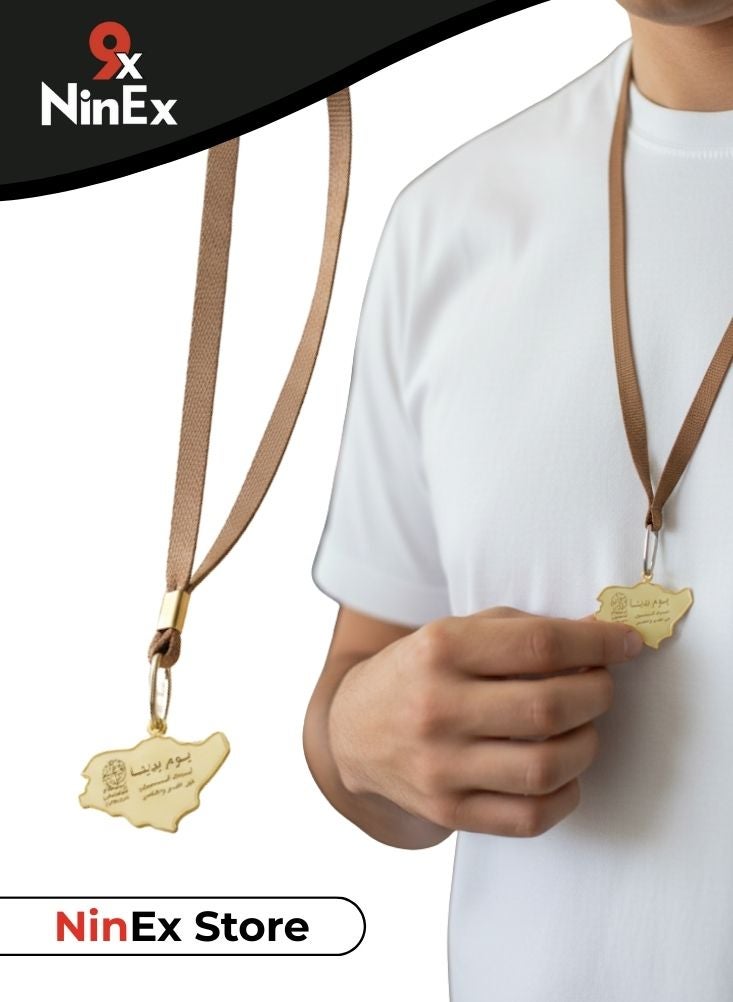 بريميم قلادة مستوحاة من التراث السعودي – قطعة مجوهرات ثقافية أنيقة - Image 1