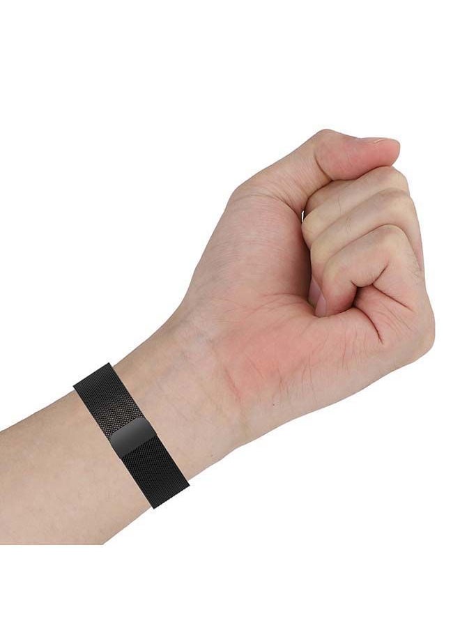 NIBEMINENT - Huawei watch fit Replacement Milanese Strap Black - Image 1