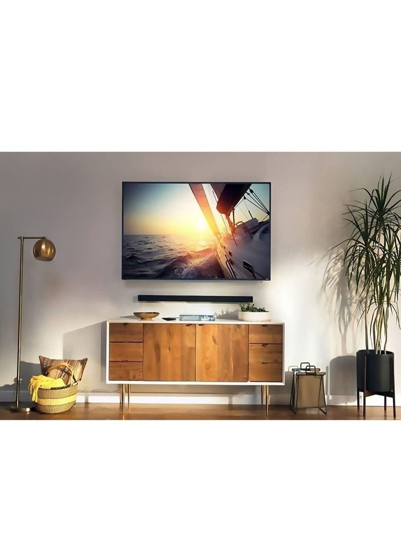 Fixed TV Wall Mount Universal, TV Stand/Television Stands for Most 32-82 inch TVs ,TV Mounting Bracket VESA 600X400 mm Up to 50kg,Fits LED LCD OLED Flat Curved Screen TVs - Image 3