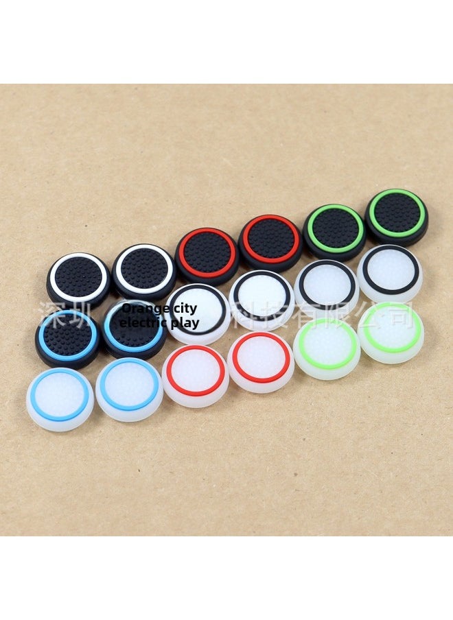 Generic PS5 Portal Luminous Rocker Cap Multi-point Protective Cap Steam Deck Handheld Universal Rocker Anti-slip Cap-Product Color:Blue Black Bottom  - Image 2