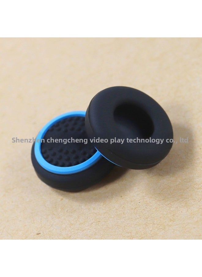 Generic PS5 Portal Luminous Rocker Cap Multi-point Protective Cap Steam Deck Handheld Universal Rocker Anti-slip Cap-Product Color:Blue Black Bottom  - Image 1