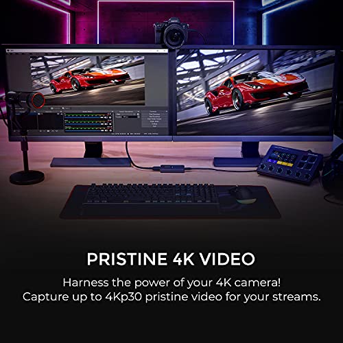 AVerMedia Live Streamer Cap 4K-Broadcast Live, Vlog or Record via Action Cam, Camcorder, DSLR or Mirrorless Camera in 1080p60 or 4K 30fps, HDMI Video Capture Card, USB 3.0 (BU113) - Image 5