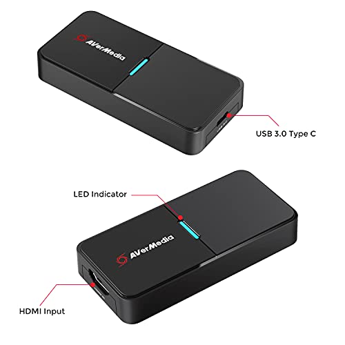 AVerMedia Live Streamer Cap 4K-Broadcast Live, Vlog or Record via Action Cam, Camcorder, DSLR or Mirrorless Camera in 1080p60 or 4K 30fps, HDMI Video Capture Card, USB 3.0 (BU113) - Image 3