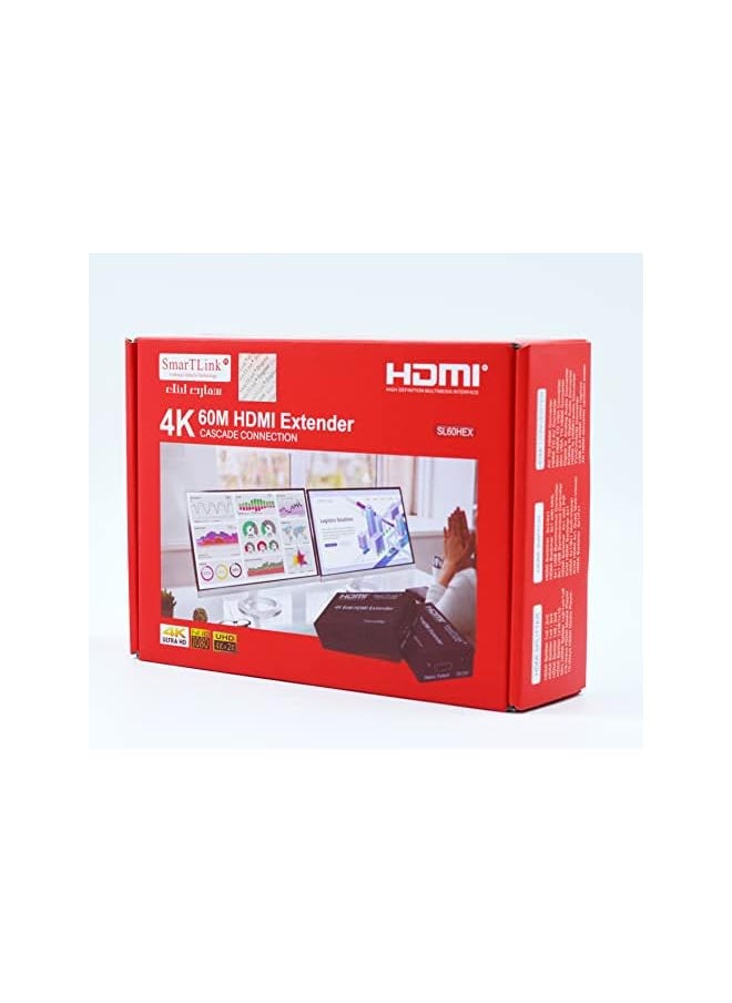 Premium Quality 4K 60M Hdmi Extender Cascade Connection