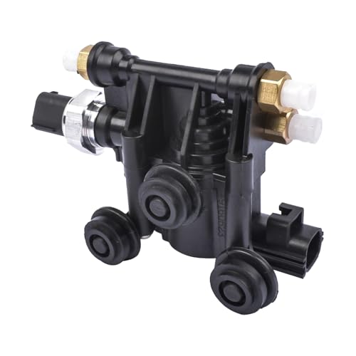 geluoxi وحدة تحكم صمام التعليق الهوائي GELUOXI RVH000046 بديل لسيارات لاند روفر LR3 2005-2009 LR4 2010-2013 رانج روفر سبورت 2006-2013 RVH500070 كتلة صمام التعليق الهوائي - Image 4