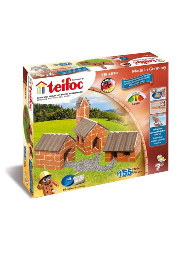 Teifoc Teifoc Village 4310 Stone Building Kit  - Image 1
