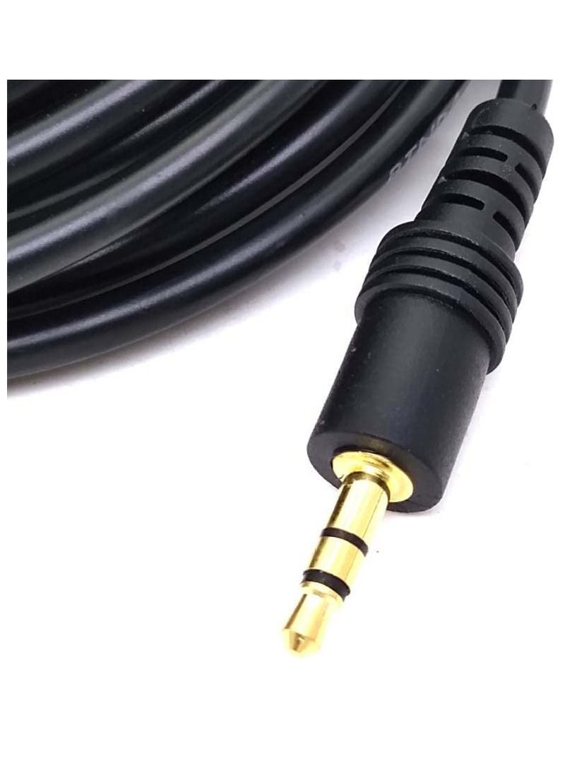 DKURVE كابل Aux - مقبس صوت 3.5 مم ذكر إلى ذكر لتوصيل الهاتف الذكي ومشغل MP3 3M - Image 2