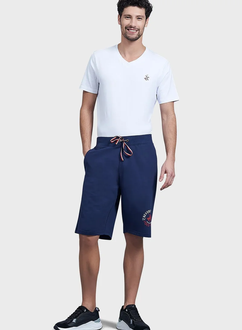 bhpoloclub Logo Drawstring Shorts