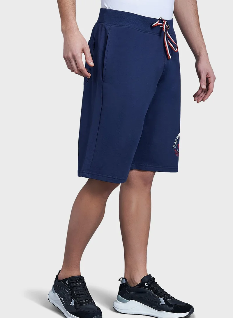 bhpoloclub Logo Drawstring Shorts