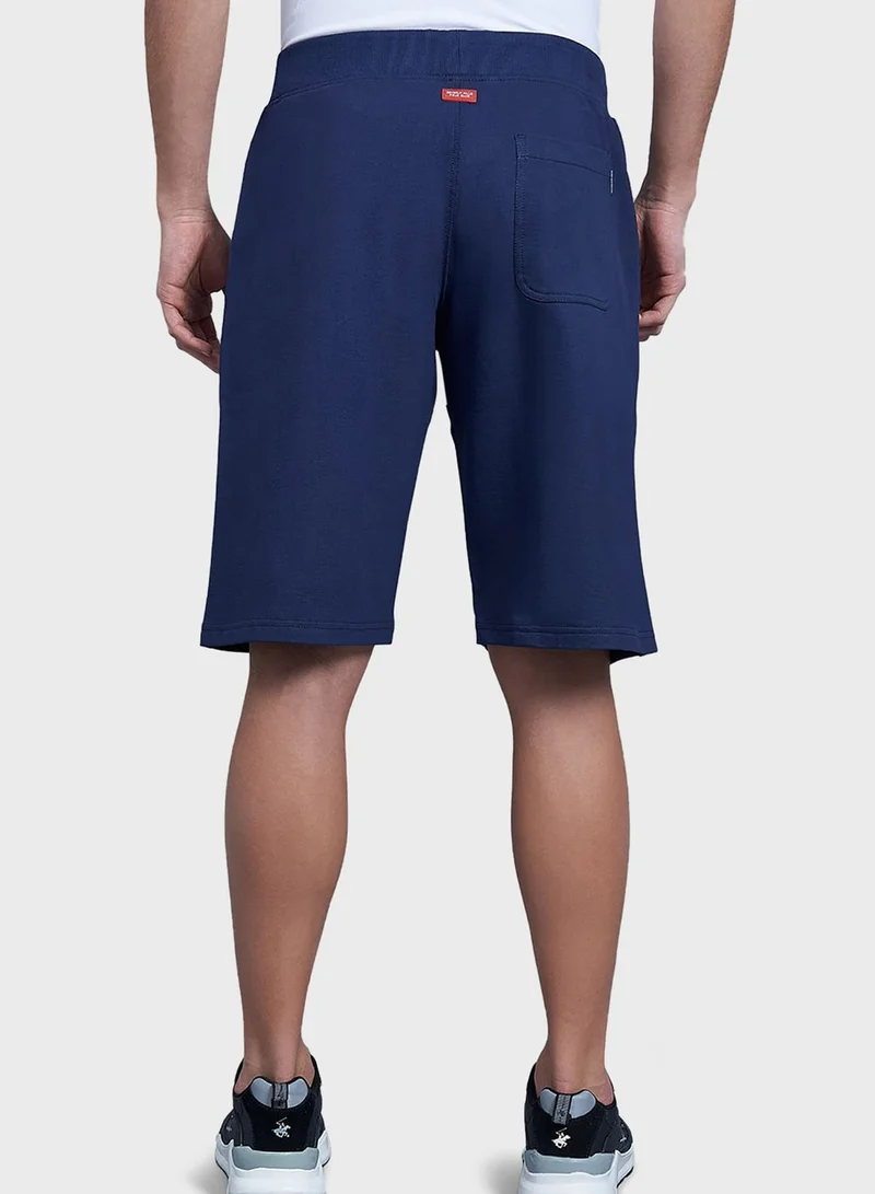 bhpoloclub Logo Drawstring Shorts