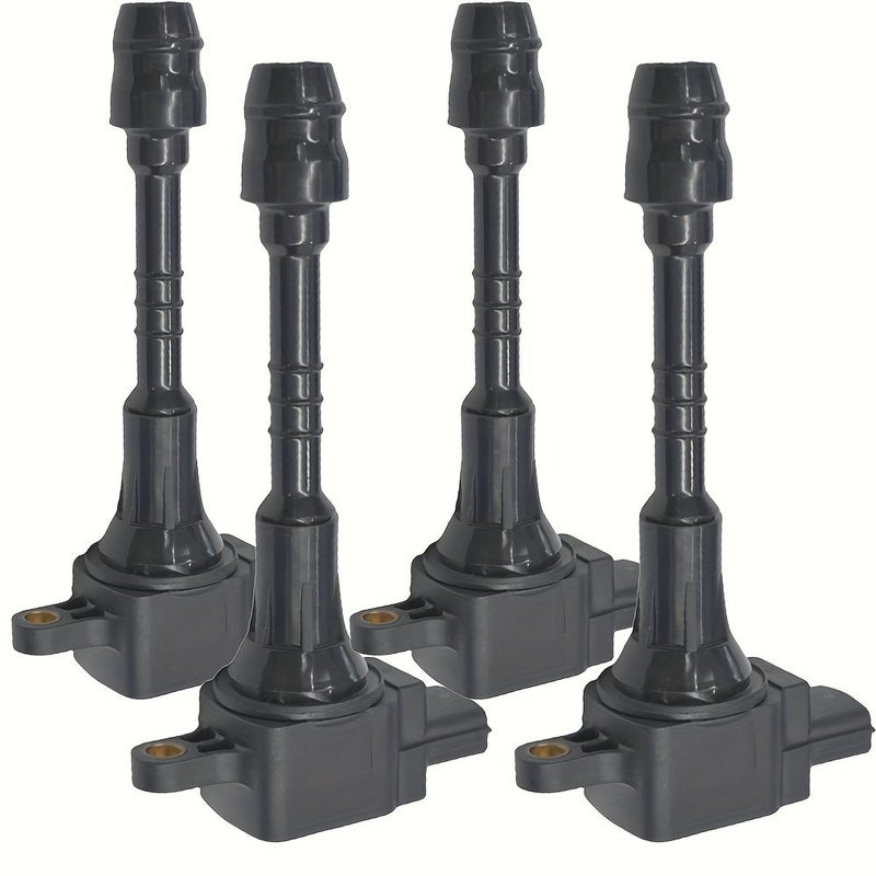 4 Pcs Ignition Coil Set 22448 6N015 22448 6N000 22448 6N002 22448 6N010 22448 6N011 22448 6N012 Compatible With Nissan Sentra Sunny Hongqi Mingshi QF0128 - Image 1