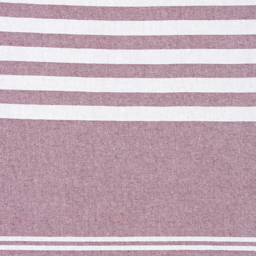 Värde Bedsheet for Double Bed | Handmade Cotton Double Bedsheet 210 Thread Count | Summer King Size BedSheet 90x100 Inches (7.5 x 8.3 Feet) | Handloom Design | Without Pillow Covers_Rose Ebony - Image 5