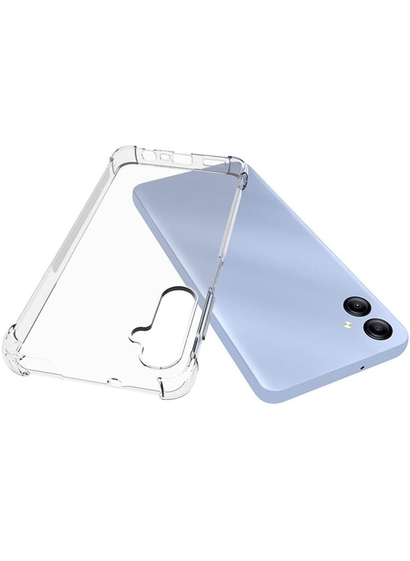 Raxoom Clear Case for Samsung Galaxy A35 5G – Includes 2 Screen Protectors, Reinforced TPU Corners, Shock-Absorbing Flexible Cover - Image 1