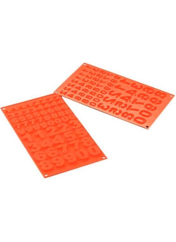 Silikomart SF174 Numbers Cake Mold 
