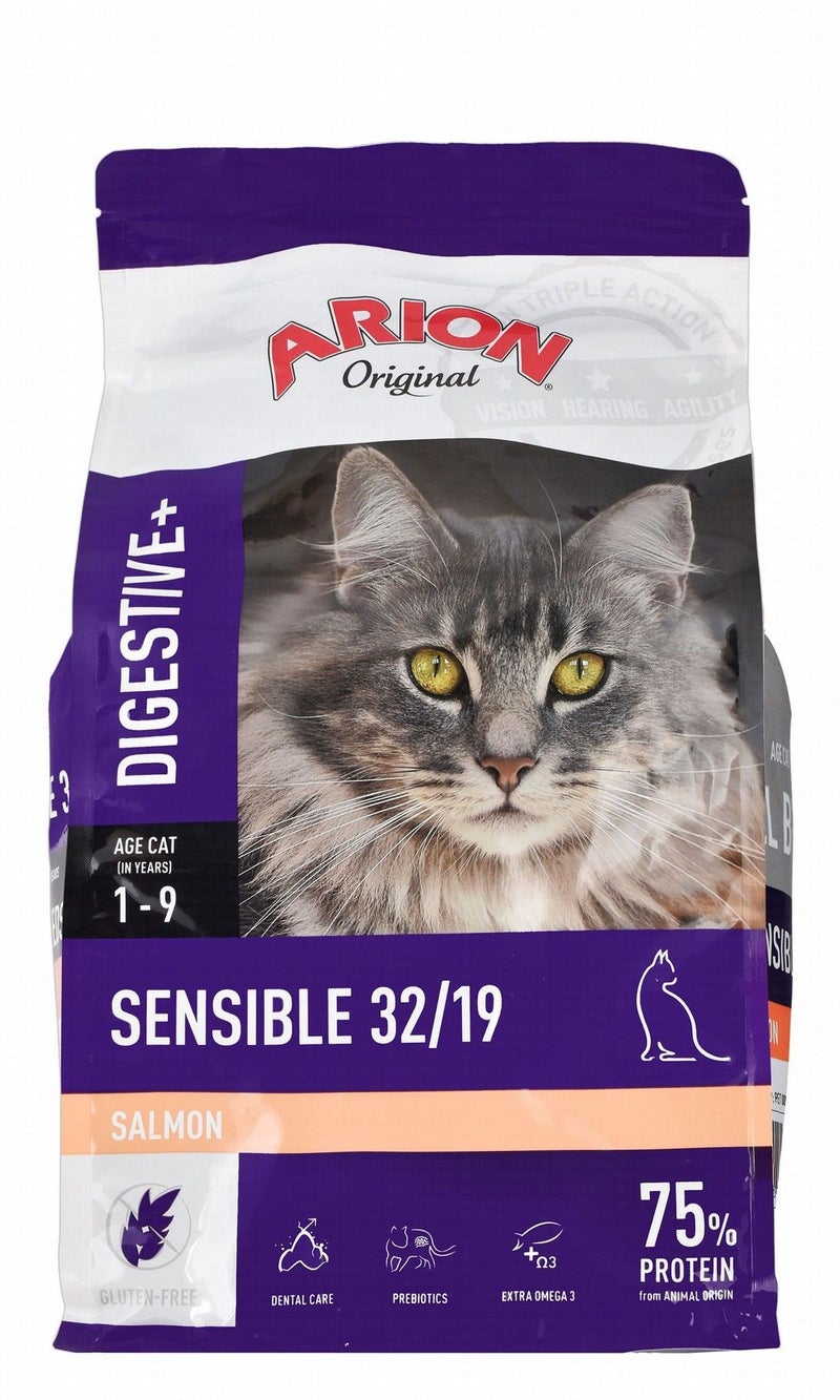 Arion Dry Cat Food with Salmon, 2 kg - Image 1