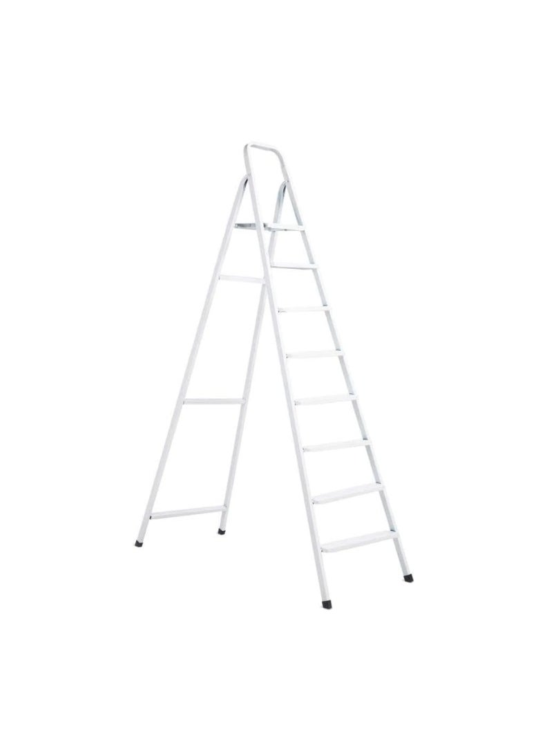 KNP Heavy Duty Steel Ladder, Ultra Stable Folding Ladder (9 Step) White Built for stability, durability, and safety - pzsku/ZC42B2896E142B2C0228DZ/45/1741437055/56212925-5cf9-48b5-9b21-e849c9a27abf