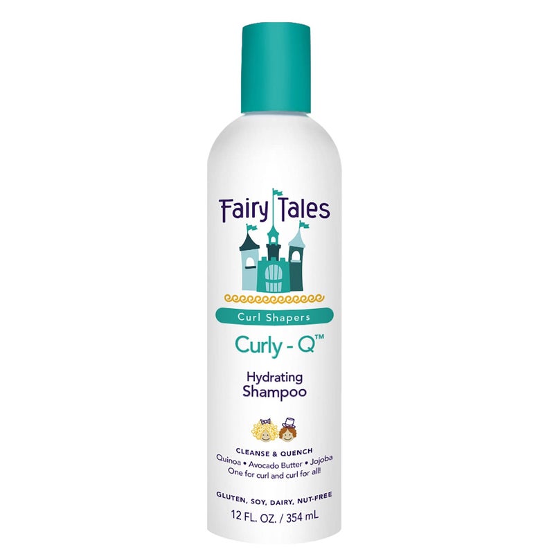 Fairy Tales Curly Q Kids Shampoo all Types of Curly Hair - Hydrating Hair Shampoo- Paraben , Sulfate , Gluten and Nut Free - 12 oz - Image 1