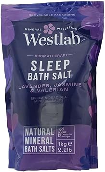 Westlab Sleep Epsom Dead Sea Bath Salts 1kg