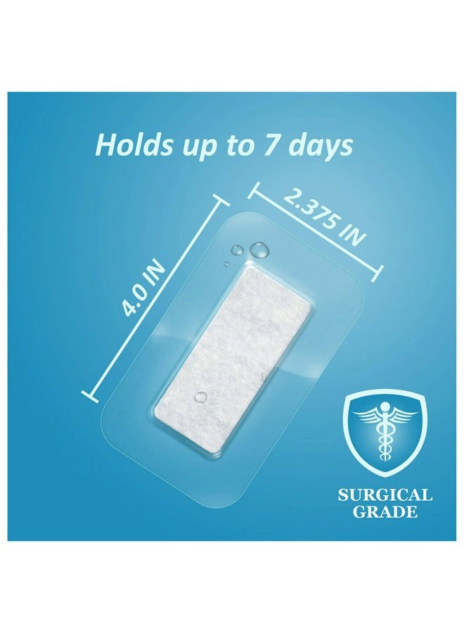 BioGaia Tegaderm + Pad Transparent Dressing, Clear Breathable Dressing Holds Fast for 7 Days, Waterproof for Safe Bathing - 5 Dressings  - Image 5