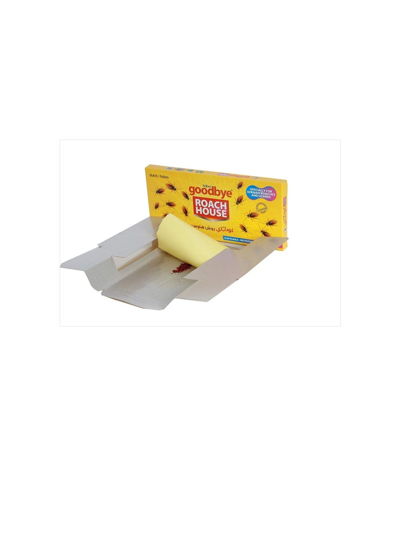Goodbye - 20 Sets of Roach House Cockroach Killer Sticky Strong Glue Trap - Image 1